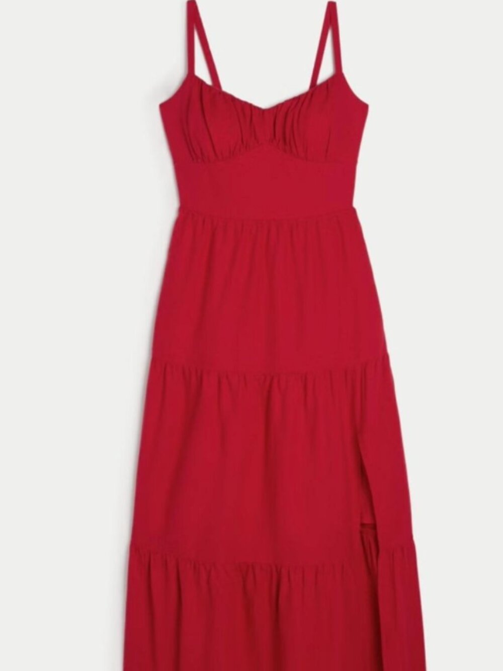 Hollister maxi summer dress with slit **NWT